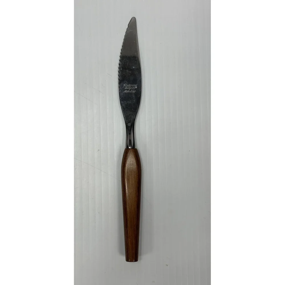 VTG Town & Country Washington Forge‎ Fleetwood Handle Serrated Knife Carving Set